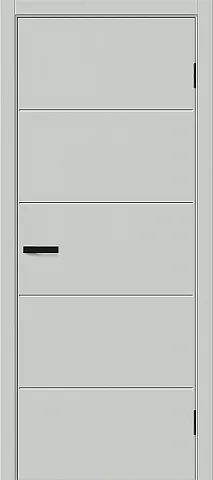 Межкомнатная дверь Граффити-2.Д.В цвет Grey Pro